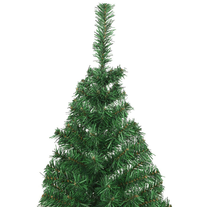 Albero di Natale Artificiale con Rami Spessi Verde 180 cm PVC 321035
