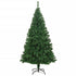 Albero di Natale Artificiale con Rami Spessi Verde 210 cm PVC 321036