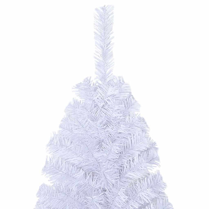 Albero di Natale Artificiale con Rami Spessi Bianco 150 cm PVC 321038