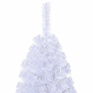Albero di Natale Artificiale con Rami Spessi Bianco 210 cm PVC 321040