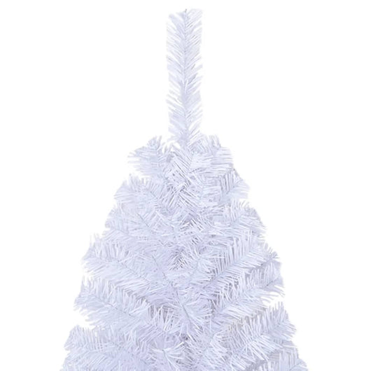 Albero di Natale Artificiale con Rami Spessi Bianco 240 cm PVC 321041