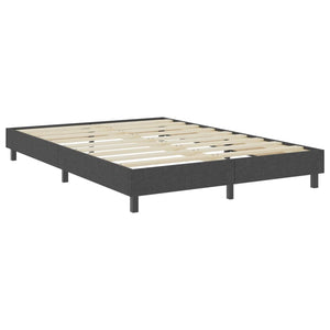 Letto a Molle Grigio Scuro in Tessuto 160x200 cm 3054709