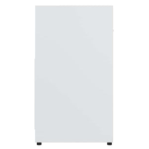 Armadio da Bagno Bianco 60x33x61 cm in Legno Multistrato