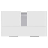 Armadio da Bagno Bianco 60x33x61 cm in Legno Multistrato