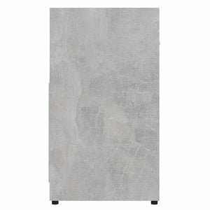 Mobile da Bagno Grigio Cemento 60x33x61 cm in Legno Multistrato 802574