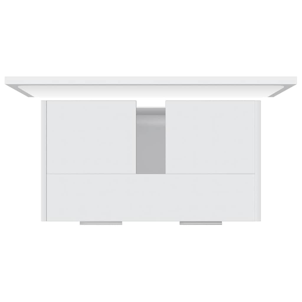 Set Mobili da Bagno Bianco in Legno Multistrato