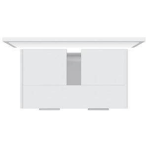 Set Mobili da Bagno Bianco in Legno Multistrato 802579