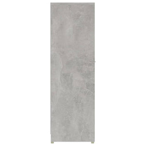 Armadio da Bagno Grigio Cemento 30x30x95 cm in Truciolato cod mxl 15457