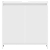 Armadio da Bagno Bianco 60x33x61 cm in Truciolato cod mxl 11875