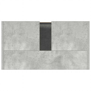 Armadio da Bagno Grigio Cemento 60x33x61 cm in Truciolato cod mxl 52105