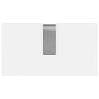 Mobile da Bagno Bianco Lucido 60x33x61 cm in Legno Multistrato 802648