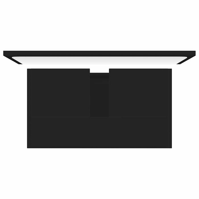 Set Mobili da Bagno Nero in Truciolato cod mxl 53471