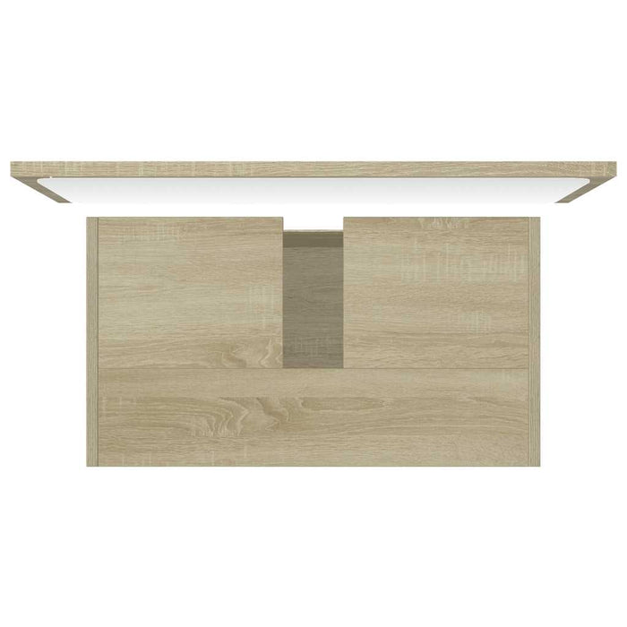 Set Mobili da Bagno Rovere Sonoma in Legno Multistrato 802654