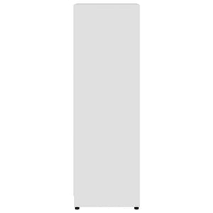 Armadio da Bagno Bianco 30x30x95 cm in Legno Multistrato cod mxl 13422