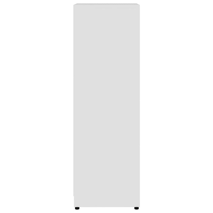 Armadio da Bagno Bianco 30x30x95 cm in Legno Multistrato cod mxl 13422