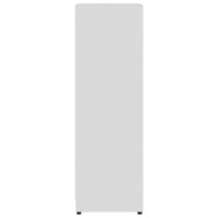 Mobile da Bagno Bianco Lucido 30x30x95 cm in Legno Multistrato 802666