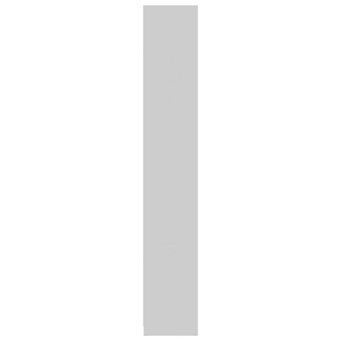 Armadio da Bagno Bianco 30x30x183,5 cm in Truciolato