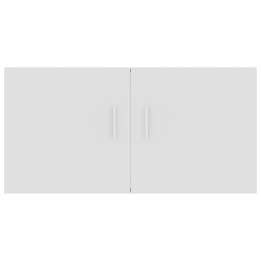 Armadietto da Parete Bianco 80x39x40 cm in Legno Multistrato 802795