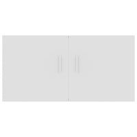 Armadietto da Parete Bianco 80x39x40 cm in Legno Multistrato 802795