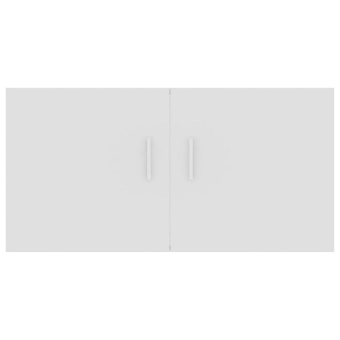 Armadietto da Parete Bianco 80x39x40 cm in Legno Multistrato 802795