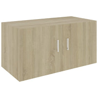Armadietto da Parete Rovere Sonoma 80x39x40cm Legno Multistrato 802798