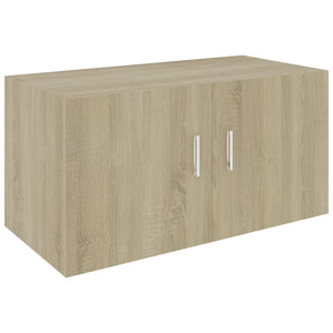 Armadietto da Parete Rovere Sonoma 80x39x40cm Legno Multistrato 802798