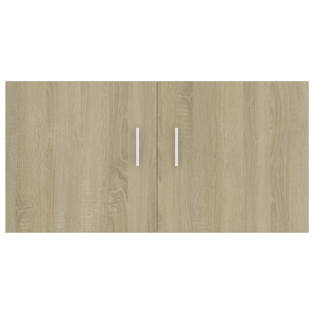 Armadietto da Parete Rovere Sonoma 80x39x40cm Legno Multistrato 802798