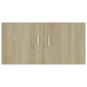 Armadietto da Parete Rovere Sonoma 80x39x40cm Legno Multistrato 802798