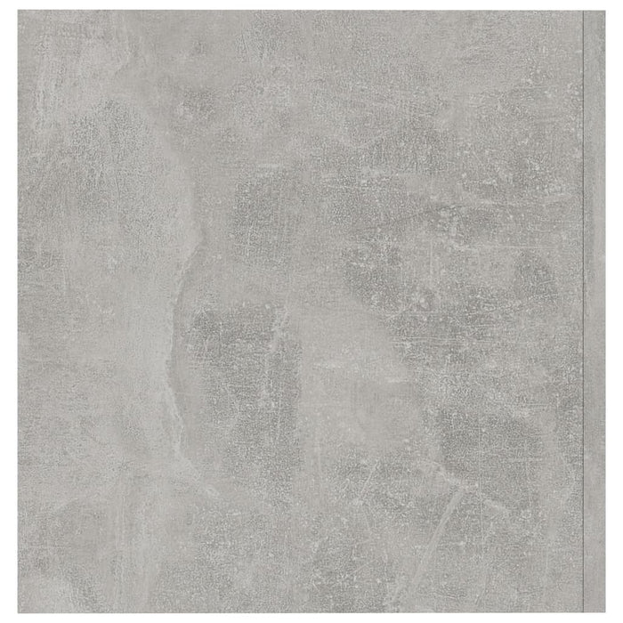 Armadietto da Parete Grigio Cemento 80x39x40 cm in Truciolato cod mxl 33680