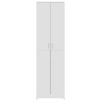 Armadio per Ingresso Bianco 55x25x189 cm in Legno Multistrato 802849