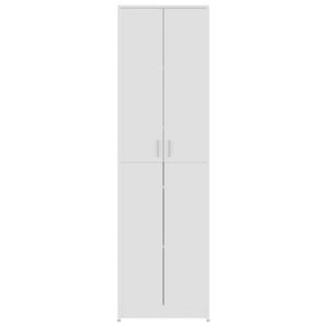 Armadio per Ingresso Bianco 55x25x189 cm in Legno Multistrato 802849