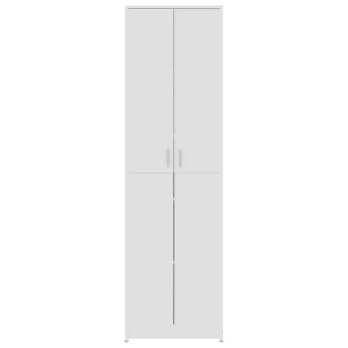 Armadio per Ingresso Bianco 55x25x189 cm in Legno Multistrato 802849