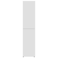 Scarpiera Bianca 80x39x178 cm in Legno Multistrato 802858