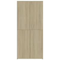 Scarpiera Rovere Sonoma 80x39x178 cm in Legno Multistrato 802861