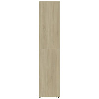 Scarpiera Rovere Sonoma 80x39x178 cm in Legno Multistrato 802861