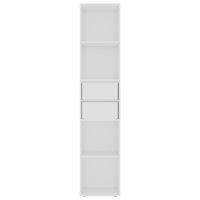 Libreria Bianca 36x30x171 cm in Legno Multistrato