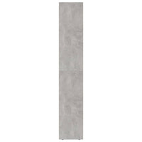 Libreria Grigio Cemento 36x30x171 cm in Legno Multistrato 802871
