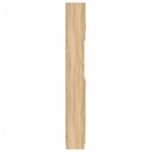 Mobile da Bagno Rovere Marrone 32x25,5x190 cm Legno Multistrato 802879