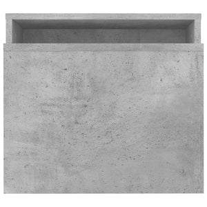 Set Tavolini da CaffÃ¨ Grigio Cemento 100x48x40 cm in Truciolato
