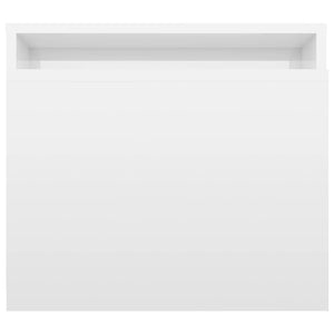 Set Tavolini da CaffÃ¨ Bianco Lucido 100x48x40 cm in Truciolato cod mxl 14154