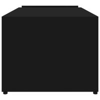 Tavolino da CaffÃ¨ Nero 90x45x35 cm in Truciolato cod mxl 9229