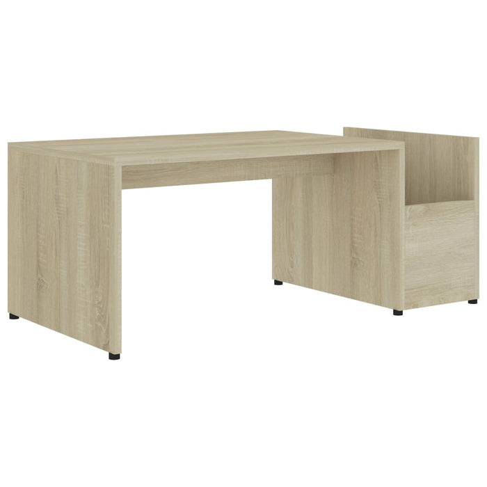 Tavolino da Salotto-Tavolino da soggiorno-Tavolo Rovere Sonoma 90x45x35 cm Legno Multistrato