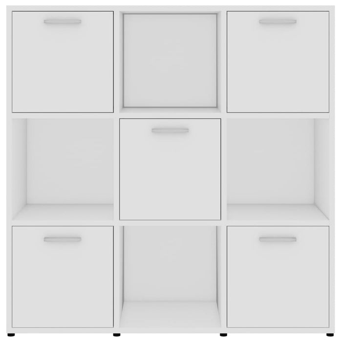 Libreria Bianca 90x30x90 cm in Legno Multistrato cod mxl 10234