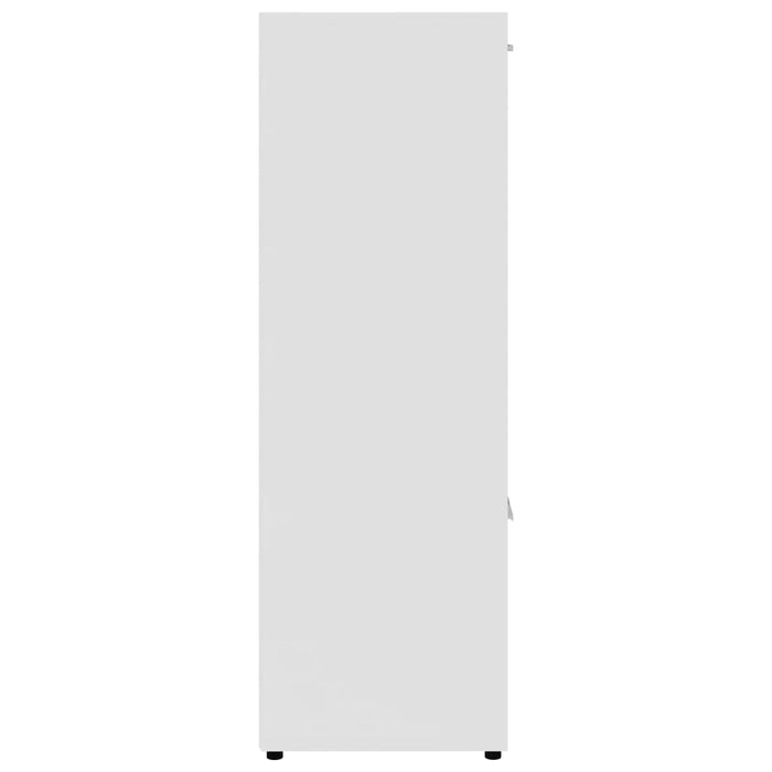 Libreria Bianca 90x30x90 cm in Legno Multistrato cod mxl 10234