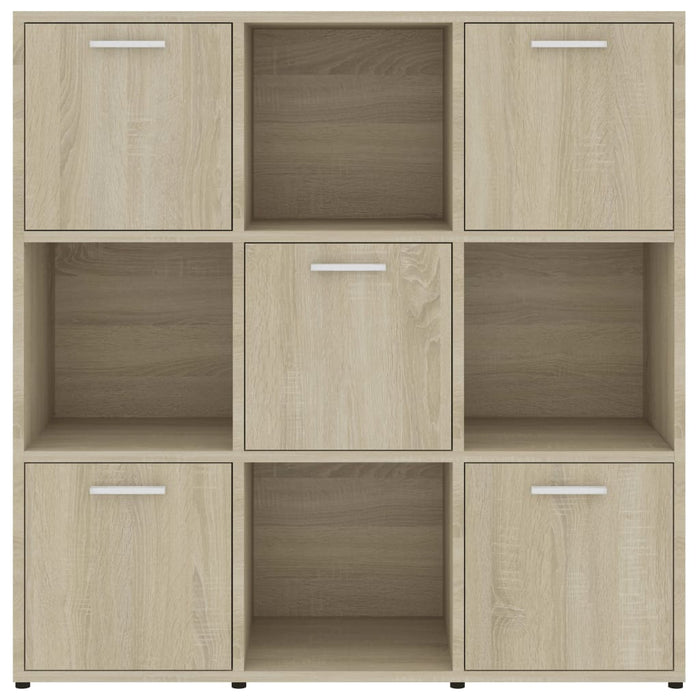 Libreria Rovere Sonoma 90x30x90 cm in Legno Multistrato 802933