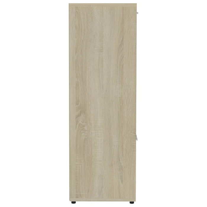 Libreria Rovere Sonoma 90x30x90 cm in Legno Multistrato 802933