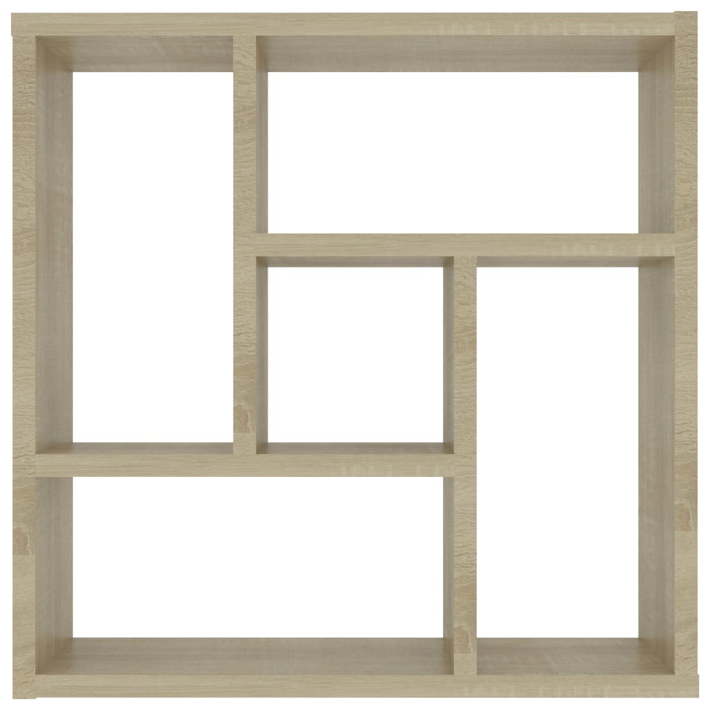 Scaffale Parete Rovere Sonoma 45,1x16x45,1 cm Legno Multistrato 802951