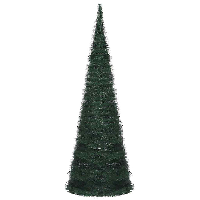 Albero di Natale Artificiale Pop-up Stringa a LED Verde 180 cm cod mxl 15877