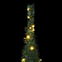 Albero di Natale Artificiale Apribile Preilluminato Verde 180cm 321524