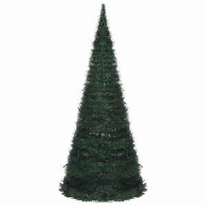 Albero di Natale Artificiale Apribile Preilluminato Verde 210cm 321525